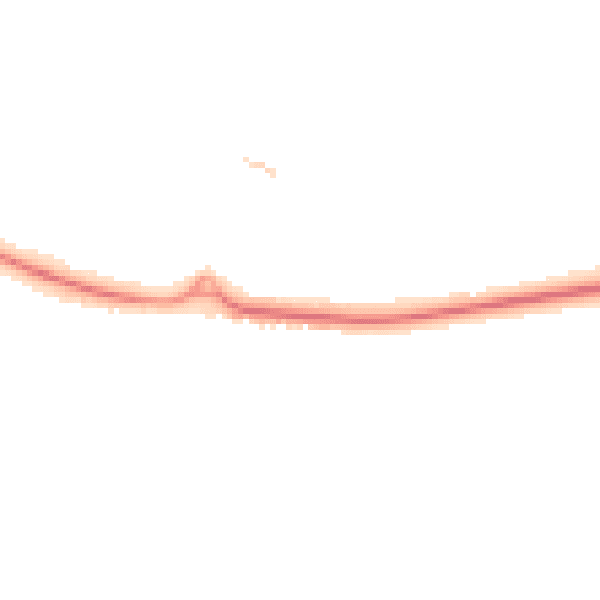 Night-time road noise heatmap for GU51 2TY