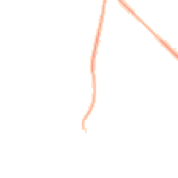 Night-time road noise heatmap for GU51 5AQ