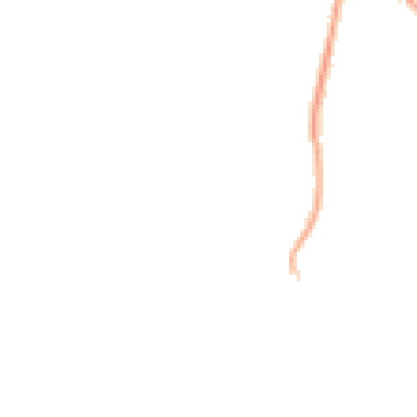 Night-time road noise heatmap for GU51 5EG