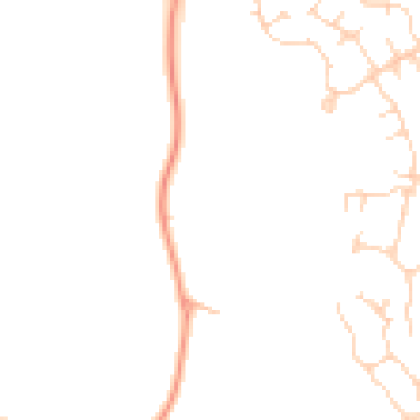 Daytime road noise heatmap for GU51 5EU