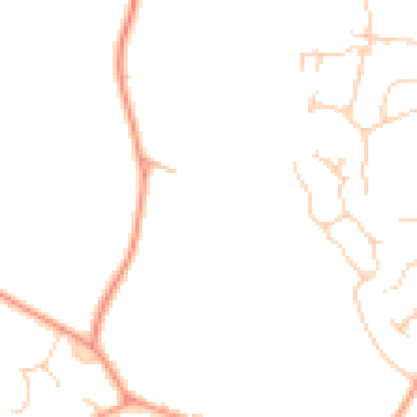 Daytime road noise heatmap for GU51 5FE