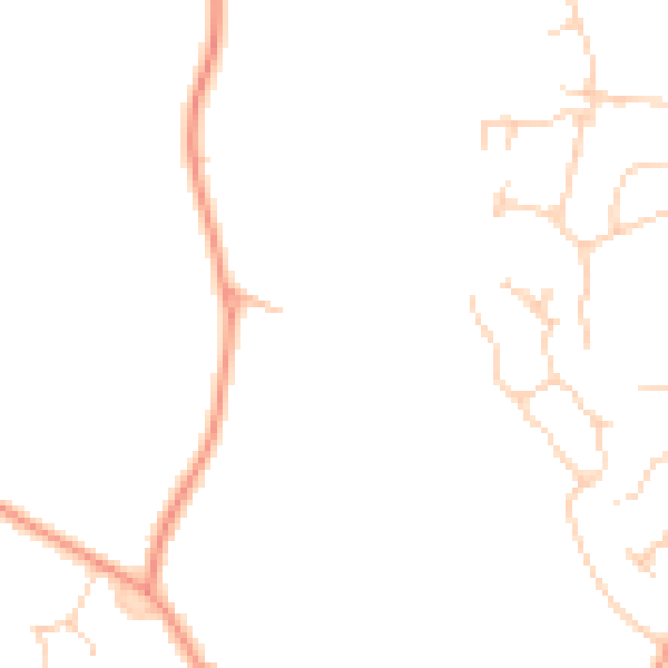 Daytime road noise heatmap for GU51 5FF