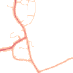 Daytime road noise heatmap for GU6 7GP