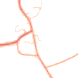 Daytime road noise heatmap for GU6 7QU