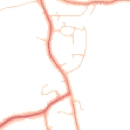 Daytime road noise heatmap for GU6 7RF