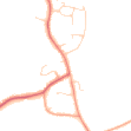 Daytime road noise heatmap for GU6 7RH