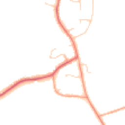 Daytime road noise heatmap for GU6 7RJ