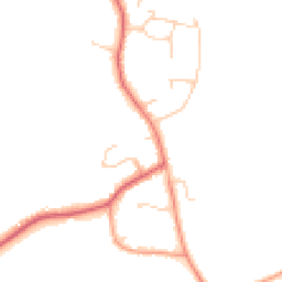 Daytime road noise heatmap for GU6 7RY