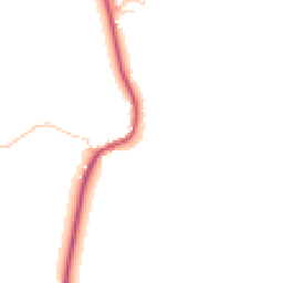 Daytime road noise heatmap for GU6 8EA