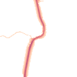 Daytime road noise heatmap for GU6 8ES