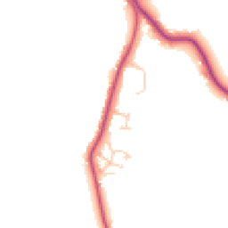 Daytime road noise heatmap for GU6 8HL