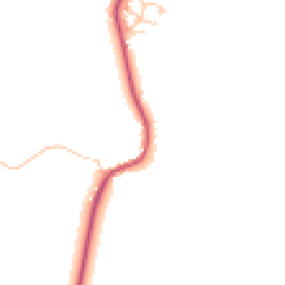 Daytime road noise heatmap for GU6 8HW
