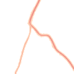 Night-time road noise heatmap for GU6 8JF