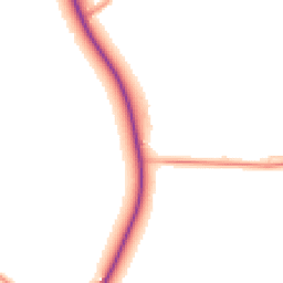 Daytime road noise heatmap for GU6 8JS