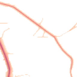 Daytime road noise heatmap for GU6 8QR