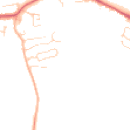 Daytime road noise heatmap for GU6 8WN