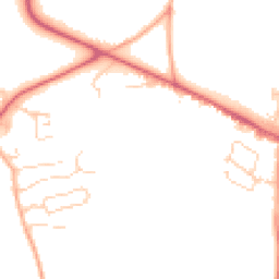 Daytime road noise heatmap for GU6 8XB
