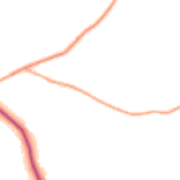 Daytime road noise heatmap for GU8 4AP