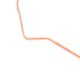 Night-time road noise heatmap for GU8 4BH