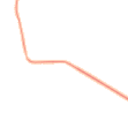 Night-time road noise heatmap for GU8 4BJ