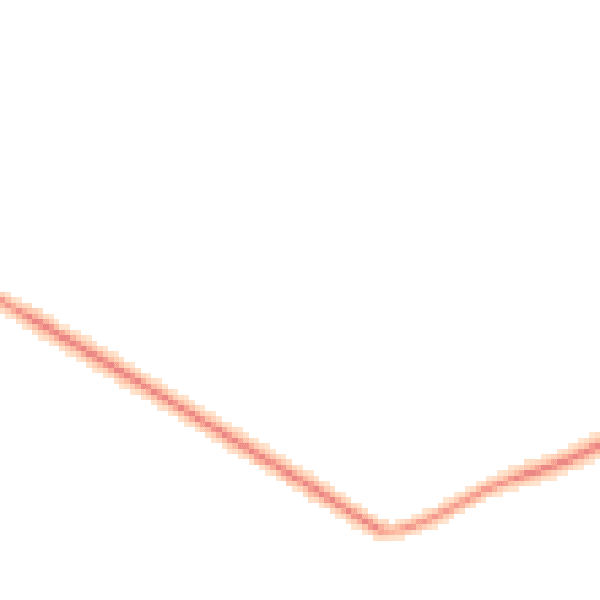 Night-time road noise heatmap for GU8 4BL