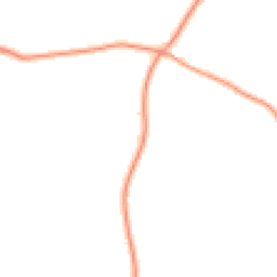 Daytime road noise heatmap for GU8 4DB