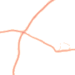 Daytime road noise heatmap for GU8 4DF