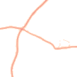 Daytime road noise heatmap for GU8 4DG