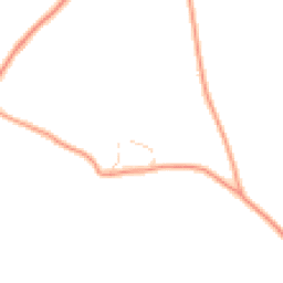 Daytime road noise heatmap for GU8 4DJ