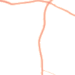 Daytime road noise heatmap for GU8 4DN