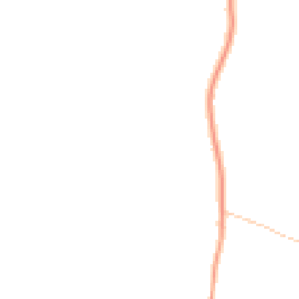 Daytime road noise heatmap for GU8 4DW