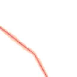 Night-time road noise heatmap for GU8 4HB