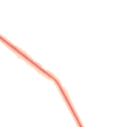 Night-time road noise heatmap for GU8 4HD