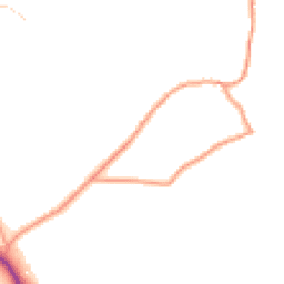 Daytime road noise heatmap for GU8 4HG