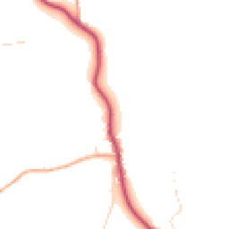 Daytime road noise heatmap for GU8 4JL