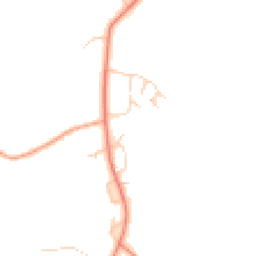 Daytime road noise heatmap for GU8 4LG
