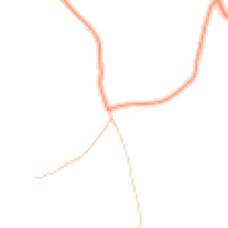 Daytime road noise heatmap for GU8 4NS