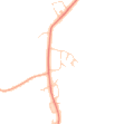 Daytime road noise heatmap for GU8 4NW