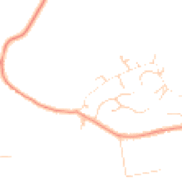 Daytime road noise heatmap for GU8 4QU