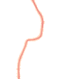 Night-time road noise heatmap for GU8 4UL