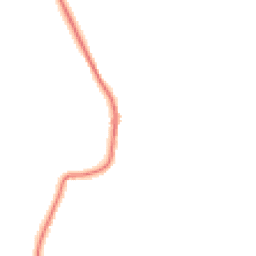 Night-time road noise heatmap for GU8 4UR