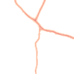 Daytime road noise heatmap for GU8 5AG