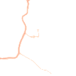 Daytime road noise heatmap for GU8 5AP