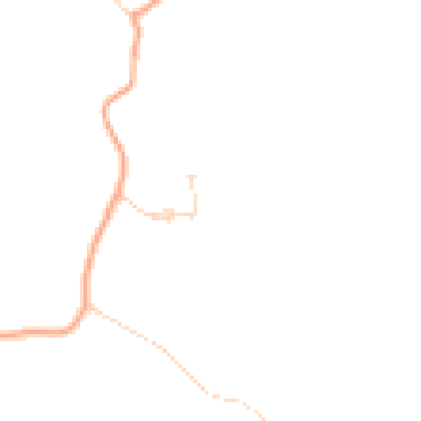 Daytime road noise heatmap for GU8 5AS