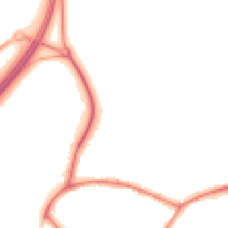 Night-time road noise heatmap for GU8 5EW