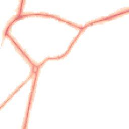 Night-time road noise heatmap for GU8 5HD