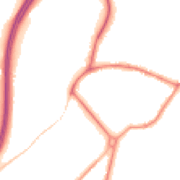 Night-time road noise heatmap for GU8 5JH