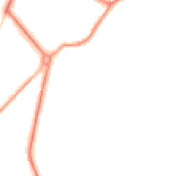 Night-time road noise heatmap for GU8 5JP