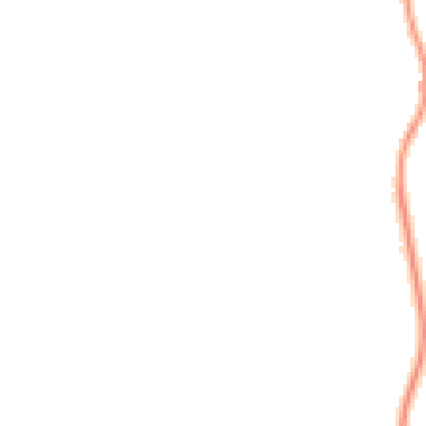 Night-time road noise heatmap for GU8 5LA