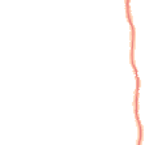 Night-time road noise heatmap for GU8 5NX